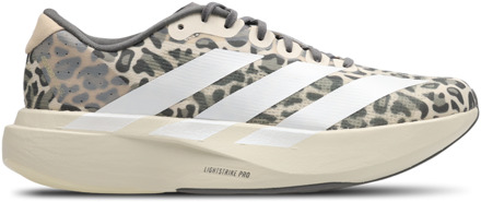 adidas Adizero EVO SL Sneakers Dames - Bruin - Maat 42 2/3 - Nylon Brown