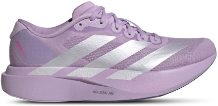adidas Adizero EVO SL Sneakers Dames - Paars - Maat 40 - Mesh/Synthetisch Purple