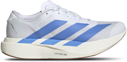 adidas Adizero EVO SL Sneakers Dames - Wit - Maat 40 2/3 - Mesh/Synthetisch White