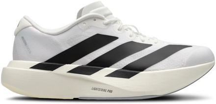 adidas Adizero EVO SL Sneakers Dames - Wit - Maat 42 2/3 - Flyknit White