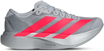 adidas Adizero EVO SL Sneakers Dames - Zilver - Maat 38 - Mesh/Synthetisch Silver