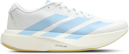 adidas Adizero EVO SL Sneakers Heren - Wit - Maat 42 - Mesh/Synthetisch White