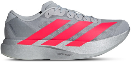 adidas Adizero EVO SL Sneakers Heren - Zilver - Maat 40 2/3 - Mesh/Synthetisch Silver