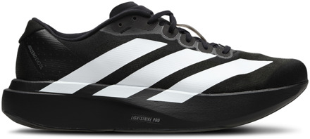 adidas Adizero EVO SL Sneakers Heren - Zwart - Maat 42 2/3 - Mesh/Synthetisch Black