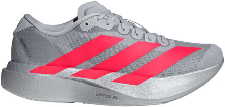 adidas adizero Evo SL Wedstrijdschoen Dames-grijs, rood - 37 1/3