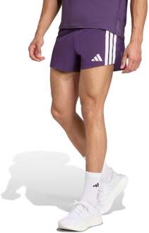 adidas adizero Gel 5in  Hardloopshorts Heren-paars lila - S,M,L,XL,XXL