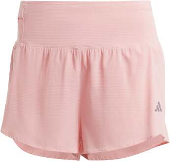 adidas Adizero Gel Hardloopshorts Dames-Pink roze - XL