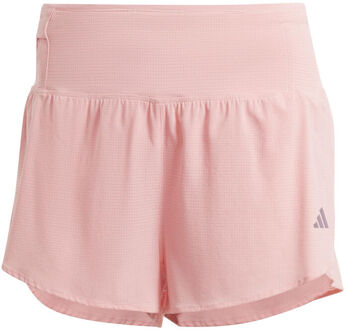 adidas Adizero Gel Hardloopshorts Dames-Pink - XL