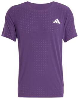 adidas adizero  Hardloopshirt Heren-paars - XL