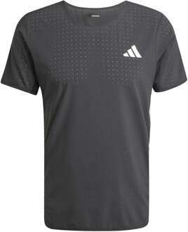 adidas adizero Hardloopshirt Heren-zwart - M,XXL