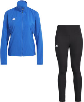 adidas Adizero Jack Set Legging Set Dames royal