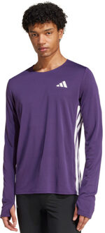 adidas Adizero Longsleeve Heren paars - S