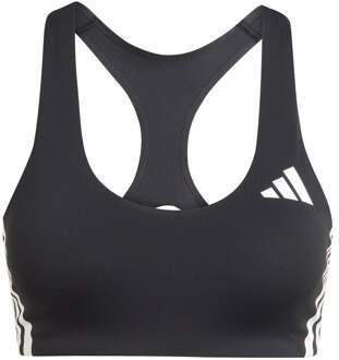 adidas Adizero Medium Support Sport-bh Dames-Zwart - LA-B