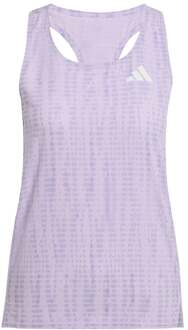 adidas Adizero Singlet Hardloopshirt Dames-Mauve,Mauve - S,M,L,XL