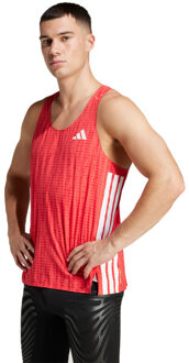 adidas Adizero Singlet Heren bordeaux - XL