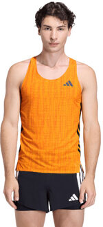 adidas Adizero Singlet Heren oranje - L