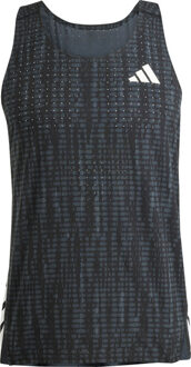 adidas Adizero Singlet Heren zwart