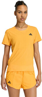 adidas Adizero T-Shirt Dames oranje - XS