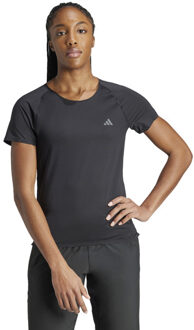 adidas Adizero T-Shirt Dames zwart/zwart - S
