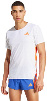 adidas Adizero T-Shirt Heren wit - XL