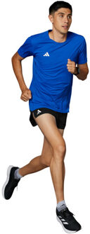 adidas Adizero T-Shirt Short Set Heren royal