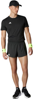 adidas Adizero T-Shirt Short Set Heren zwart