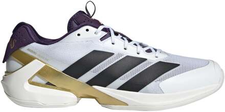 adidas Adizero Ubersonic 5 Allcourt schoen Heren wit aluminium - 40,40 2/3,41 1/3,42,42 2/3,43 1/3,44,44 2/3,45 1/3,46,46 2/3,47 1/3,48,48 2/3,50