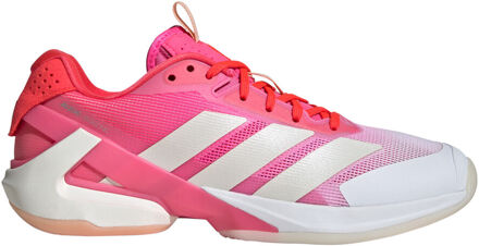 adidas Adizero Ubersonic 5 Tennisschoenen Dames-Pink,Wit - 37 1/3,38