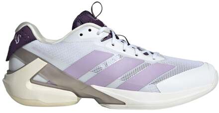 adidas Adizero Ubersonic 5 Tennisschoenen Dames-Wit,Mauve - 42 2/3