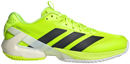 adidas Adizero Ubersonic 5 Tennisschoenen Heren-Limoen,Zwart - 40 2/3,41 1/3,42,43 1/3,44,44 2/3,45 1/3,46,46 2/3,47 1/3,48