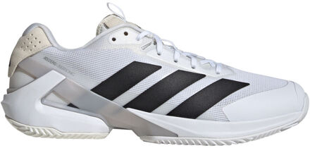 adidas Adizero Ubersonic 5 Tennisschoenen Heren-Wit,Zwart - 40,40 2/3,41 1/3,42,42 2/3,43 1/3,44,44 2/3,45 1/3,46,46 2/3,47 1/3,48