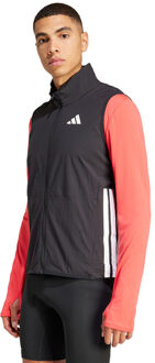adidas Adizero Vest Heren zwart - L