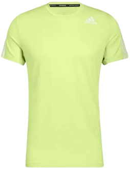 adidas AEROREADY 3-Stripes Primeblue T-shirt Heren groen - S