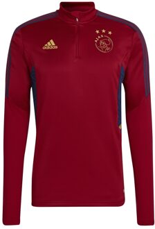adidas afc ajax condivo 22 trainingstop 22/23 rood heren heren donker rood - S