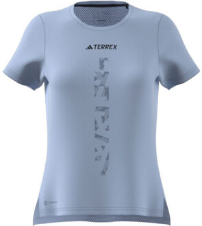 adidas AGR Shirt Dames blauw - XL
