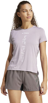 adidas Agravic T-Shirt Dames paars - XS