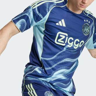 adidas ajax a jsy wedstrijdshirt korte mouw replica voetbal heren - Paars - XS
