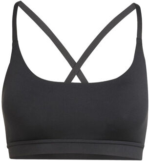 adidas All Me Light Support Sport-bh Dames-zwart - XS,S,M,L,XL