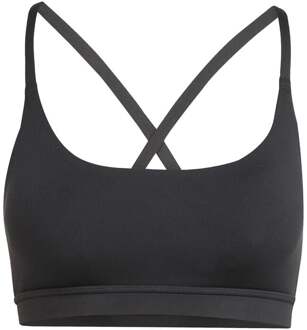 adidas All Me Light Support Sport-bh Dames-zwart - XS