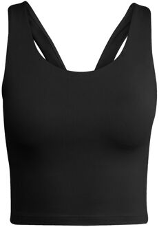 adidas All Me Mid Spport Sport-bh Dames-zwart