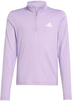 adidas All Sports Favorite 1/4 Zip Longsleeve Kinderen-mauve - 128,140,152,164,170
