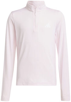adidas All Sports Favorite 1/4 Zip Longsleeve Kinderen-Roze - 128
