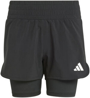 adidas All Sports Pacer NXT 2in1 Shorts Kinderen-Zwart - 140