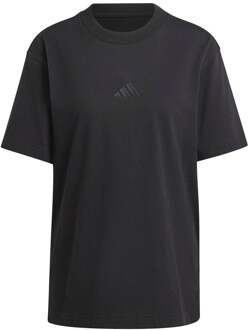adidas All SZN Loose T-shirt Dames-Zwart - M
