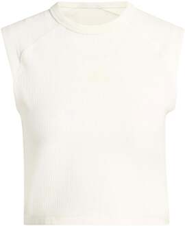 adidas All SZN Rib Tanktop Dames wit - XL