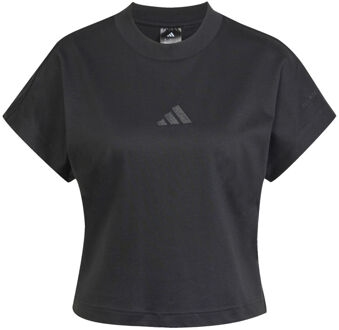 adidas All SZN T-shirt Dames-zwart - XS,S,M,XL