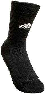 adidas Alphaskin Crew Light Cushion Sock - Zwart - Algemeen - maat  37 - 39
