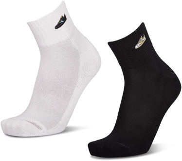 adidas Ankle 2 Pack Sokken Unisex - Grijs - Maat 43-45 - Katoen Grey