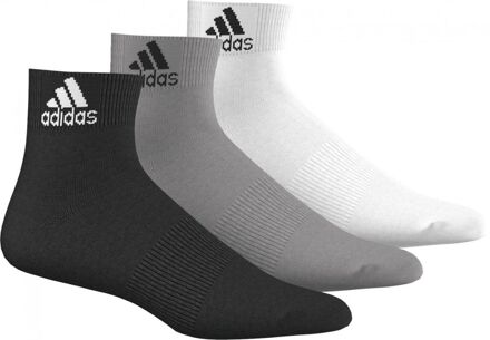 adidas Ankle Socks 3 Pack Standaard - 43-46