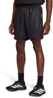 adidas Ant Edwards Korte Broeken Heren - Zwart - Maat XS - Poly Mesh Black